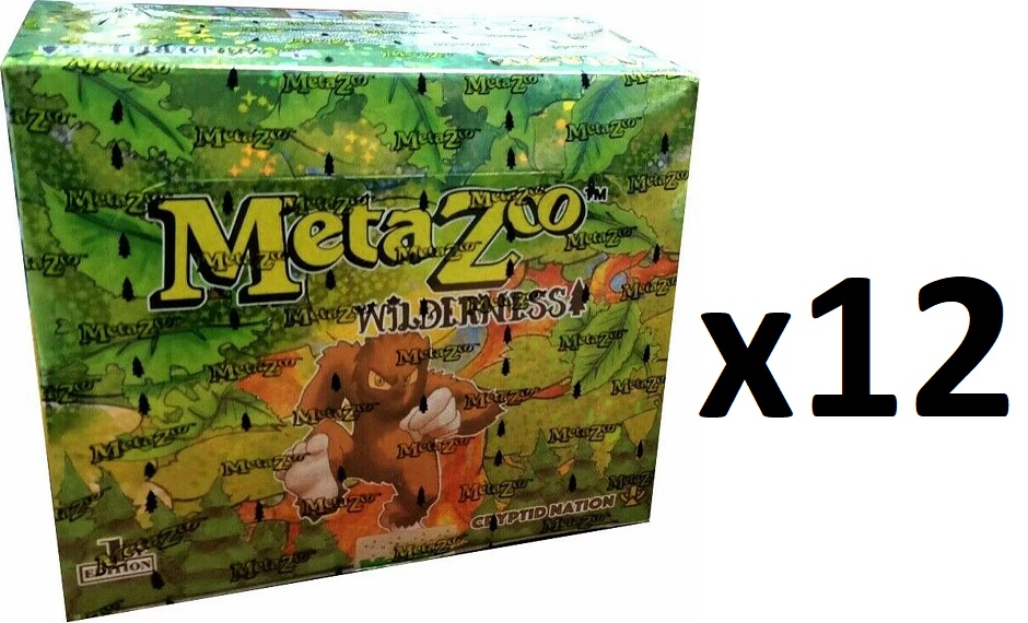 MetaZoo TCG - Wilderness 1st Edition 12-Box MASTER CASE